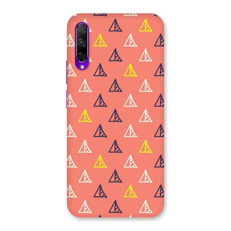 Triangular Boho Pattern Back Case for Honor 9X Pro