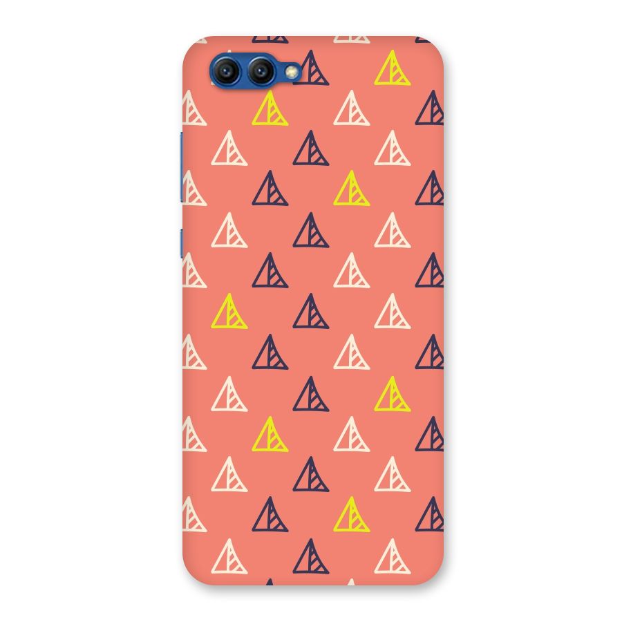 Triangular Boho Pattern Back Case for Honor View 10