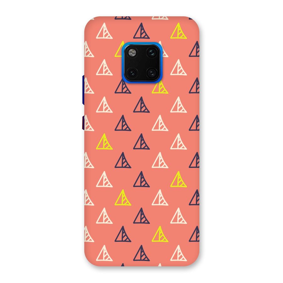Triangular Boho Pattern Back Case for Huawei Mate 20 Pro