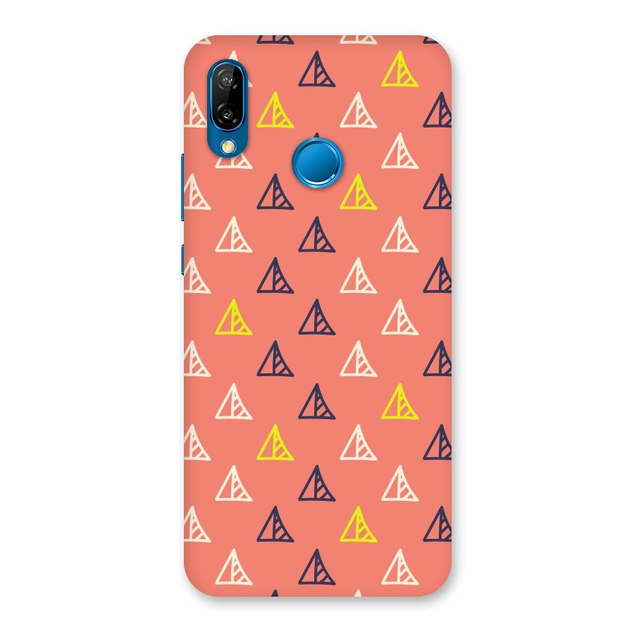 Triangular Boho Pattern Back Case for Huawei P20 Lite
