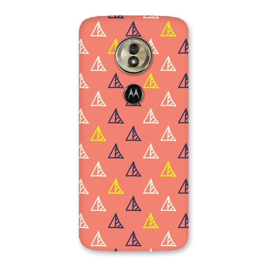 Triangular Boho Pattern Back Case for Moto G6 Play