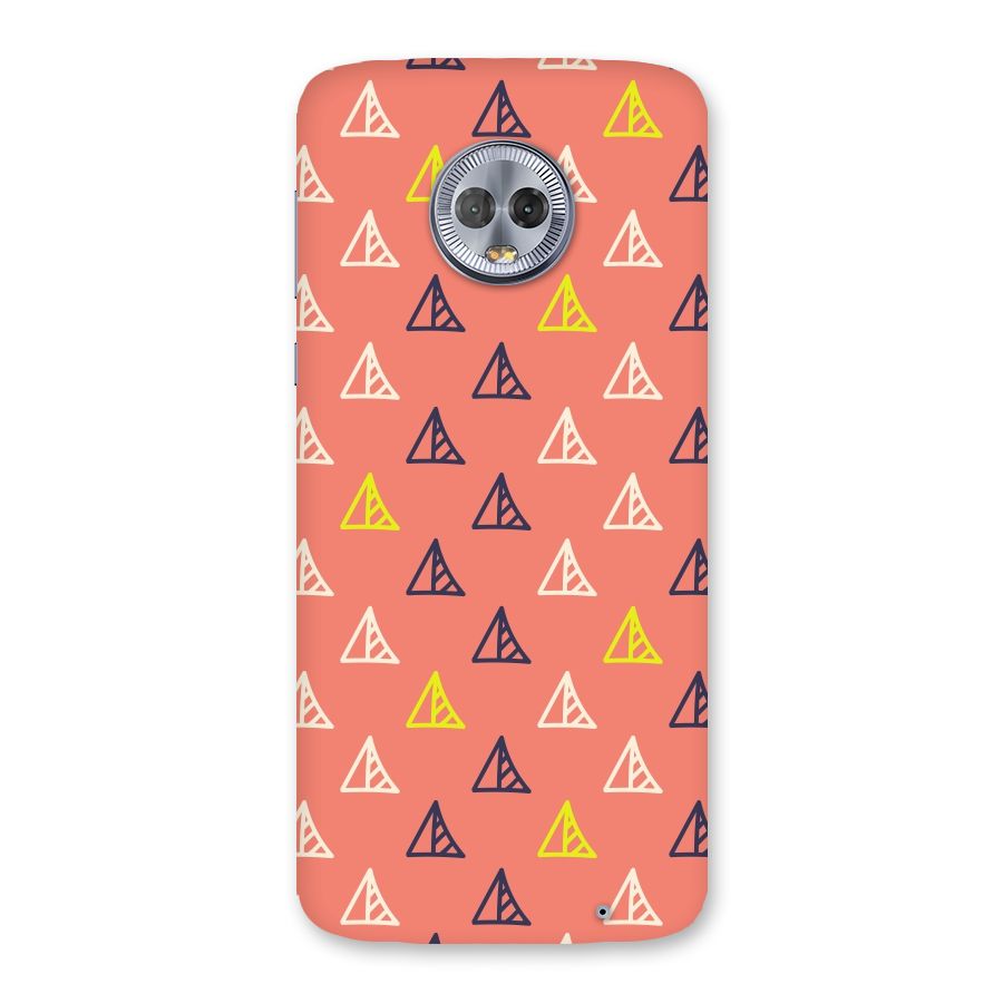 Triangular Boho Pattern Back Case for Moto G6 Plus