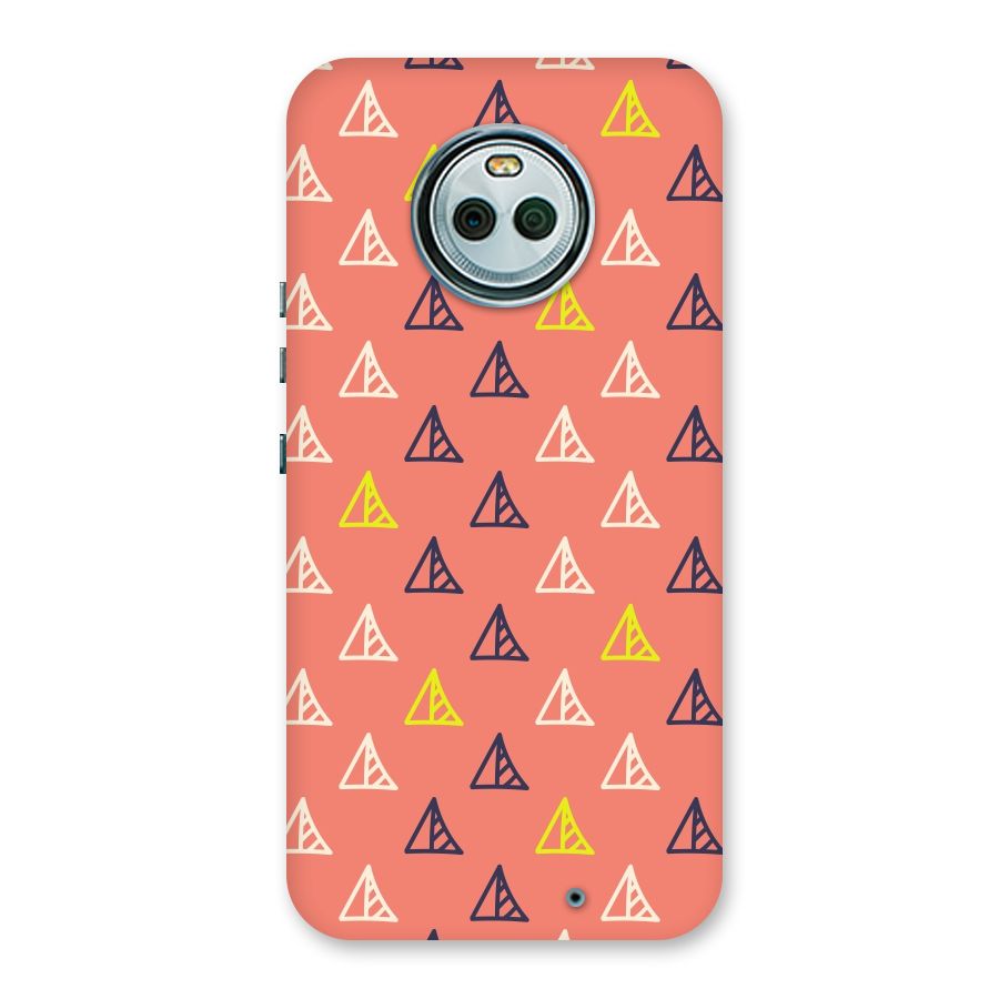 Triangular Boho Pattern Back Case for Moto X4