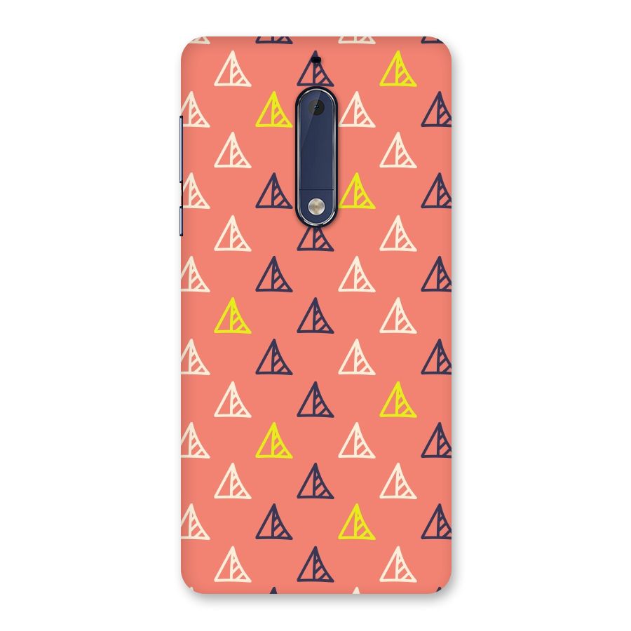 Triangular Boho Pattern Back Case for Nokia 5