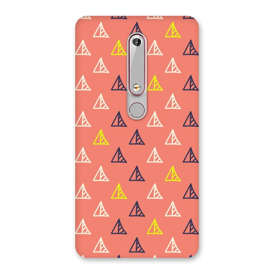 Triangular Boho Pattern Back Case for Nokia 6.1