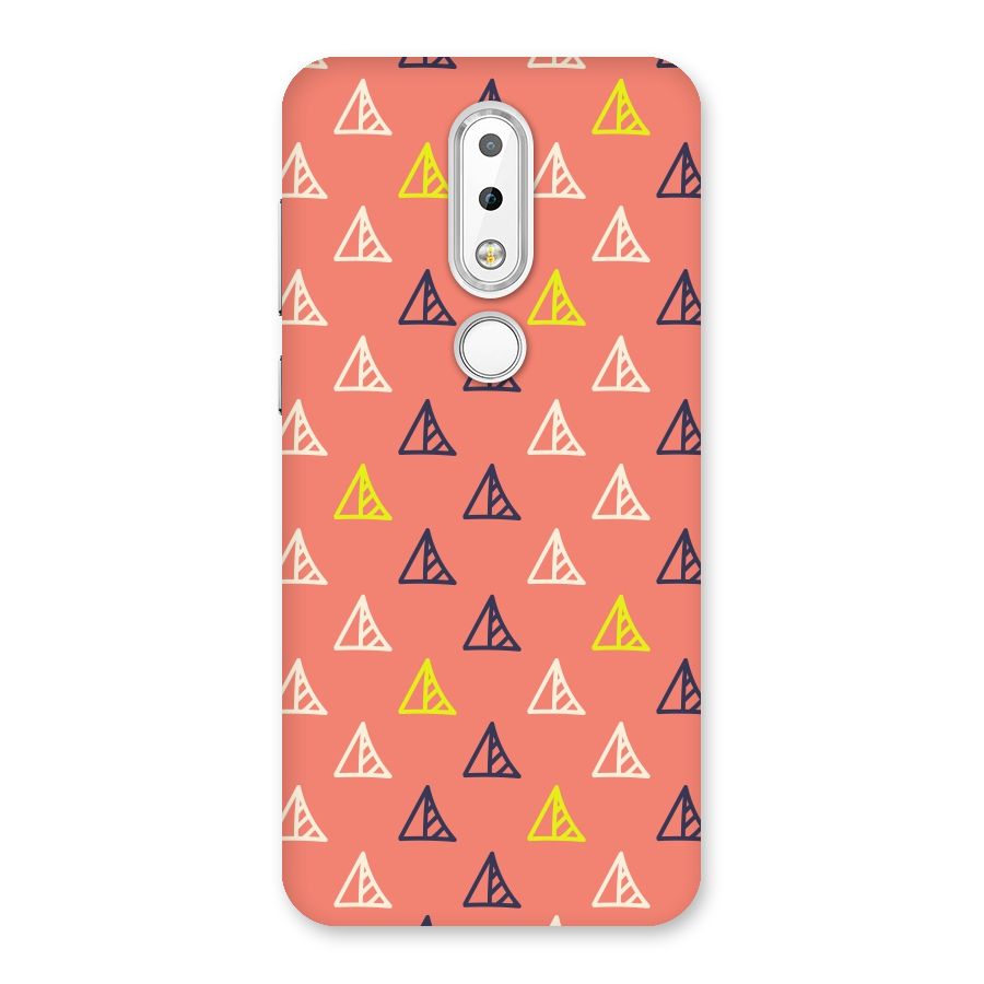 Triangular Boho Pattern Back Case for Nokia 6.1 Plus