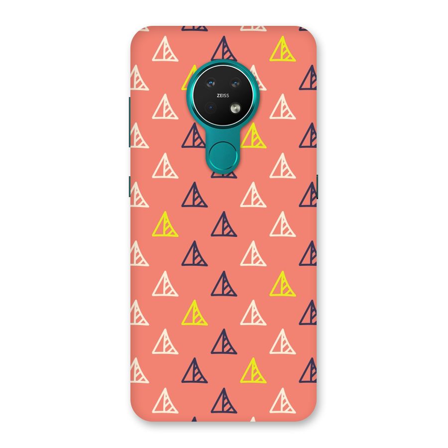 Triangular Boho Pattern Back Case for Nokia 7.2
