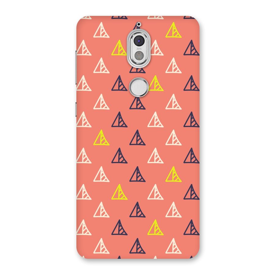 Triangular Boho Pattern Back Case for Nokia 7