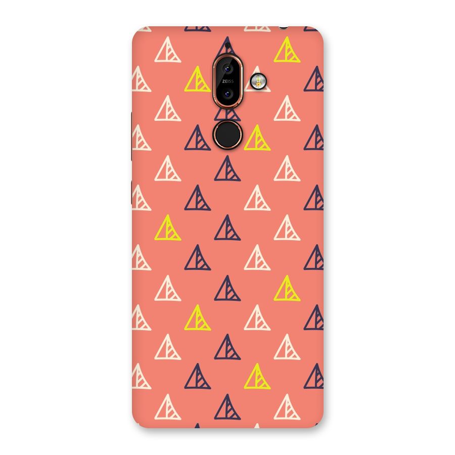 Triangular Boho Pattern Back Case for Nokia 7 Plus