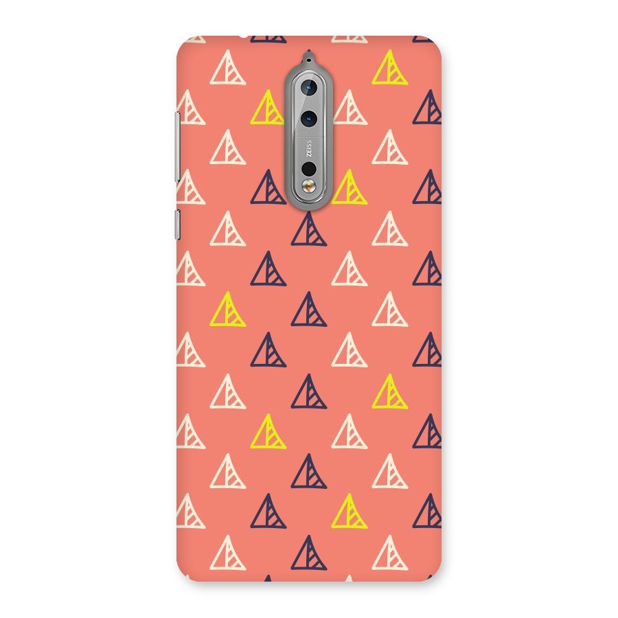 Triangular Boho Pattern Back Case for Nokia 8