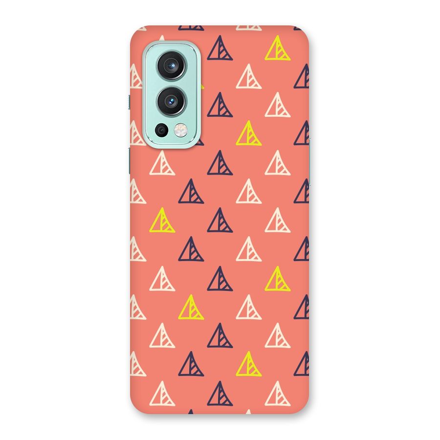 Triangular Boho Pattern Back Case for OnePlus Nord 2 5G