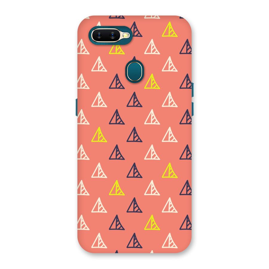 Triangular Boho Pattern Back Case for Oppo A11k