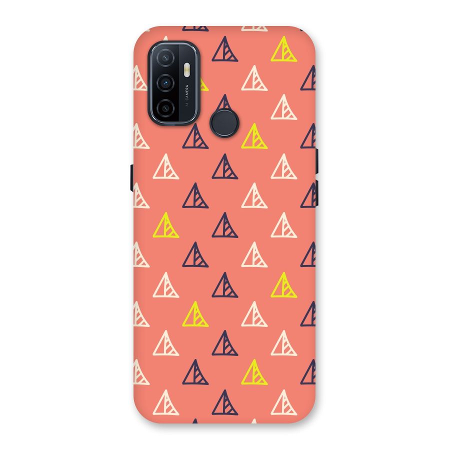 Triangular Boho Pattern Back Case for Oppo A32