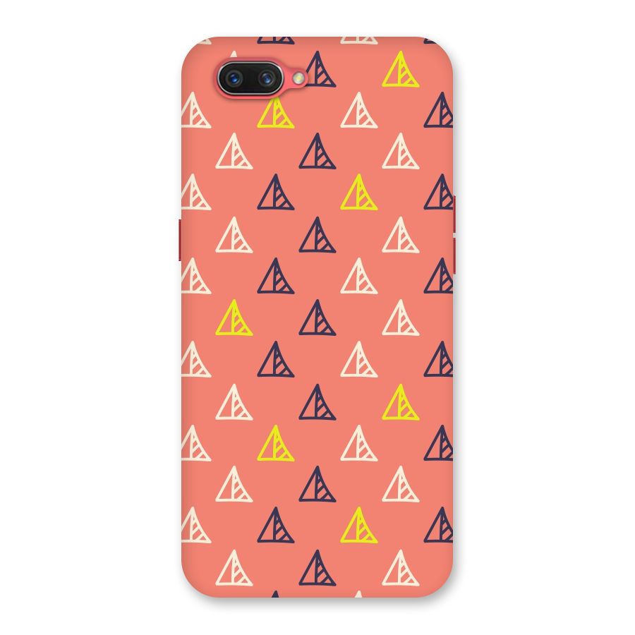 Triangular Boho Pattern Back Case for Oppo A3s