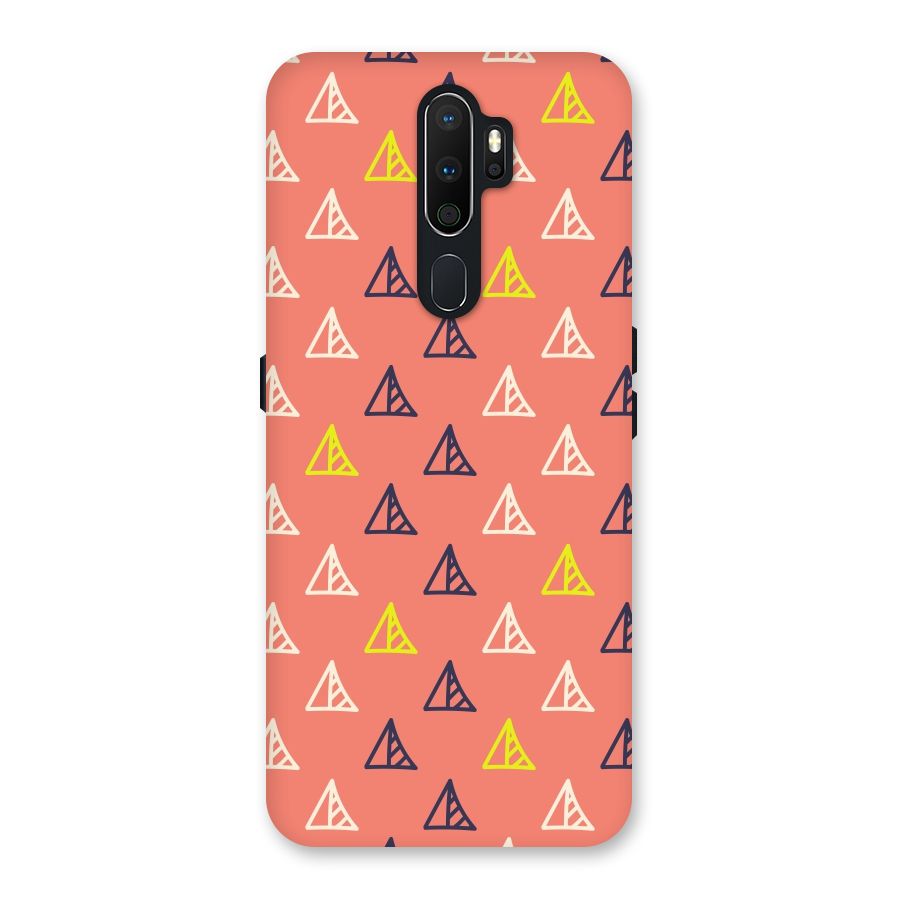 Triangular Boho Pattern Back Case for Oppo A5 (2020)