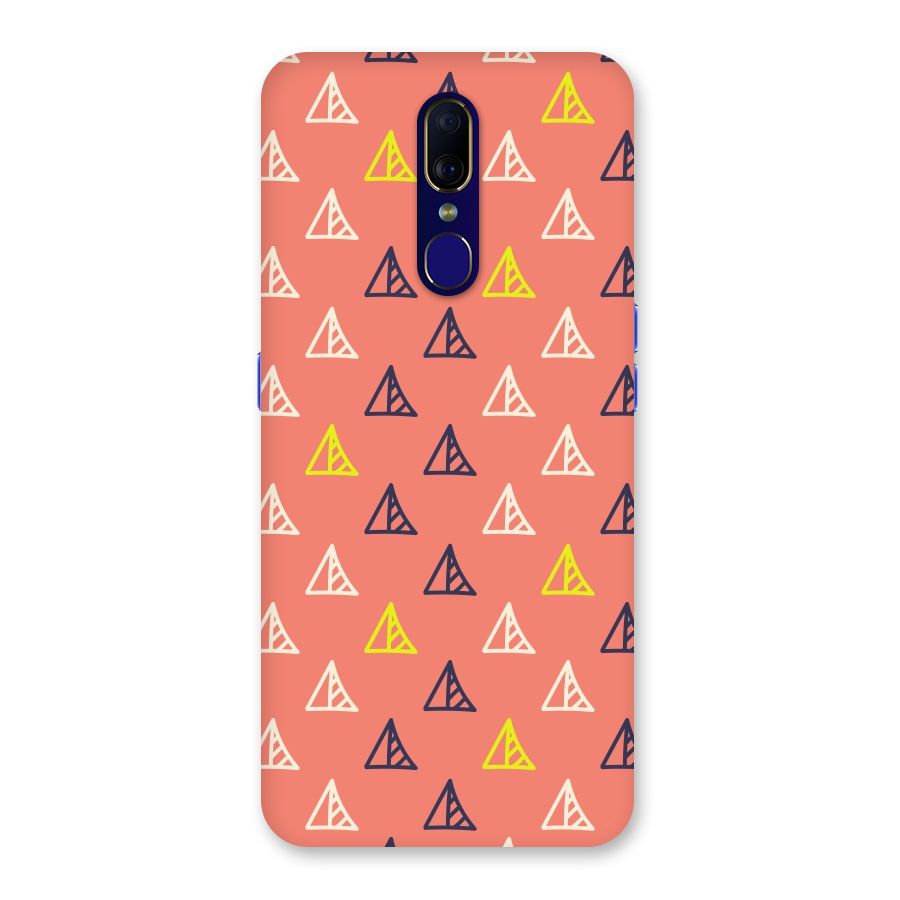 Triangular Boho Pattern Back Case for Oppo A9