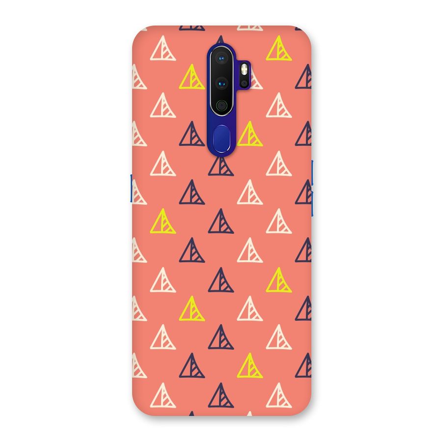 Triangular Boho Pattern Back Case for Oppo A9 (2020)