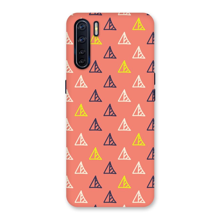 Triangular Boho Pattern Back Case for Oppo F15