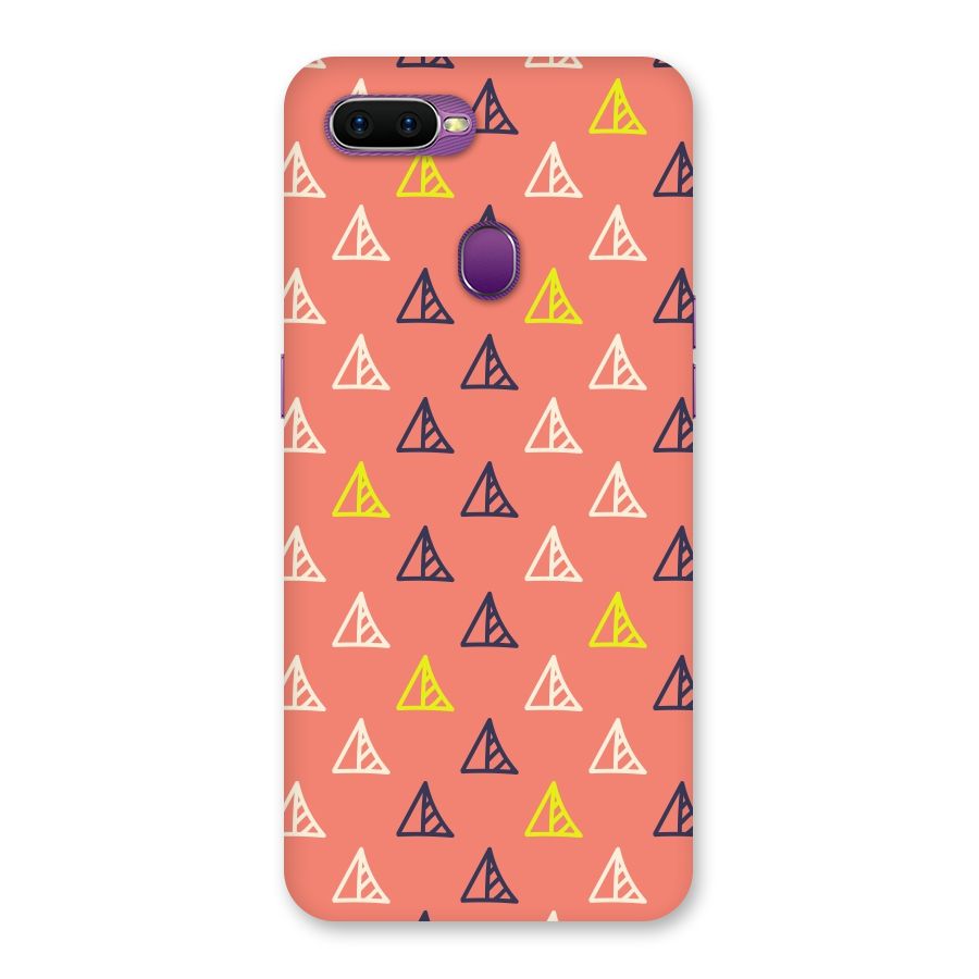 Triangular Boho Pattern Back Case for Oppo F9