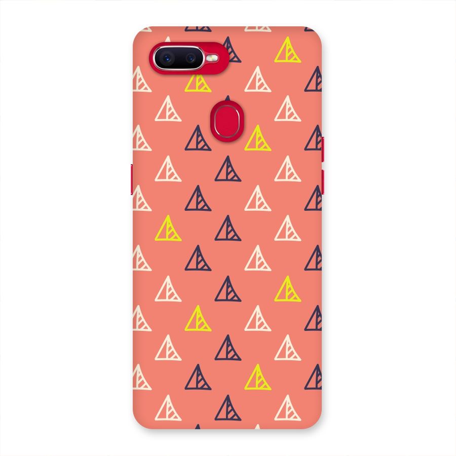 Triangular Boho Pattern Back Case for Oppo F9 Pro