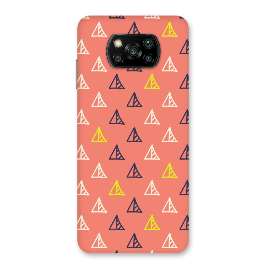 Triangular Boho Pattern Back Case for Poco X3