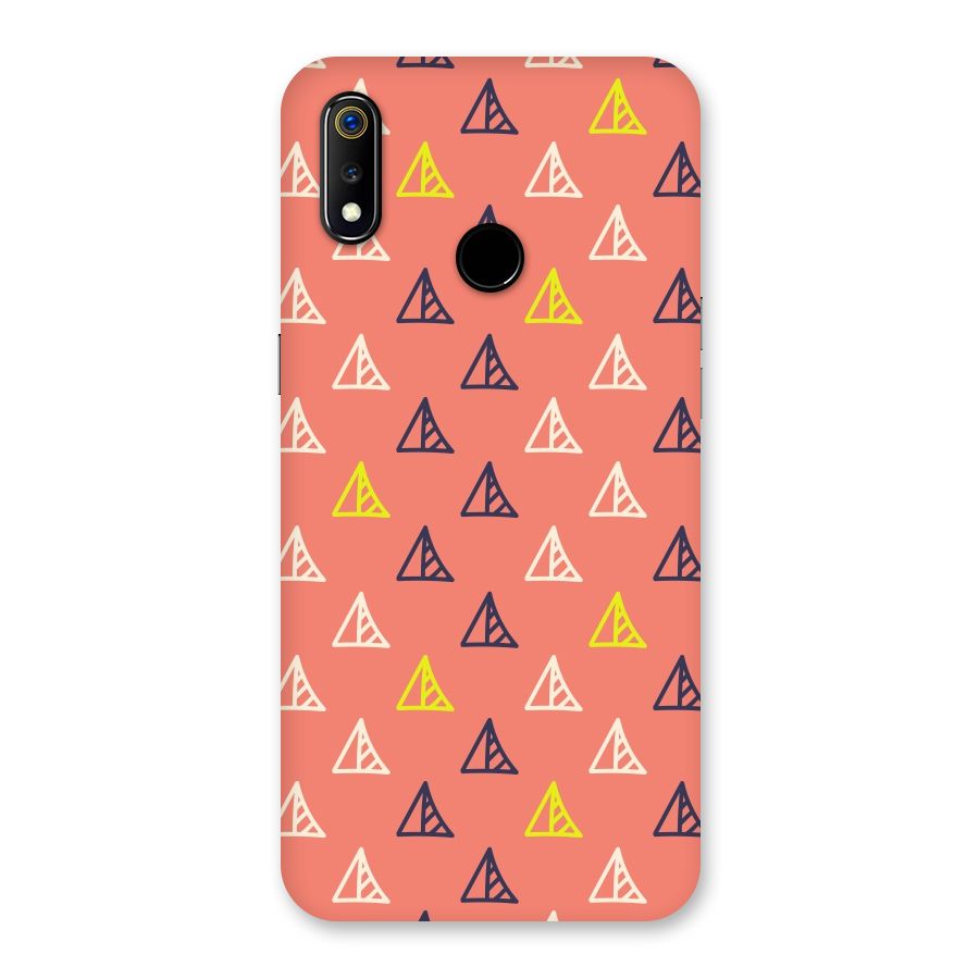 Triangular Boho Pattern Back Case for Realme 3