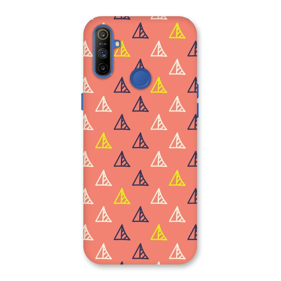 Triangular Boho Pattern Back Case for Realme Narzo 10A