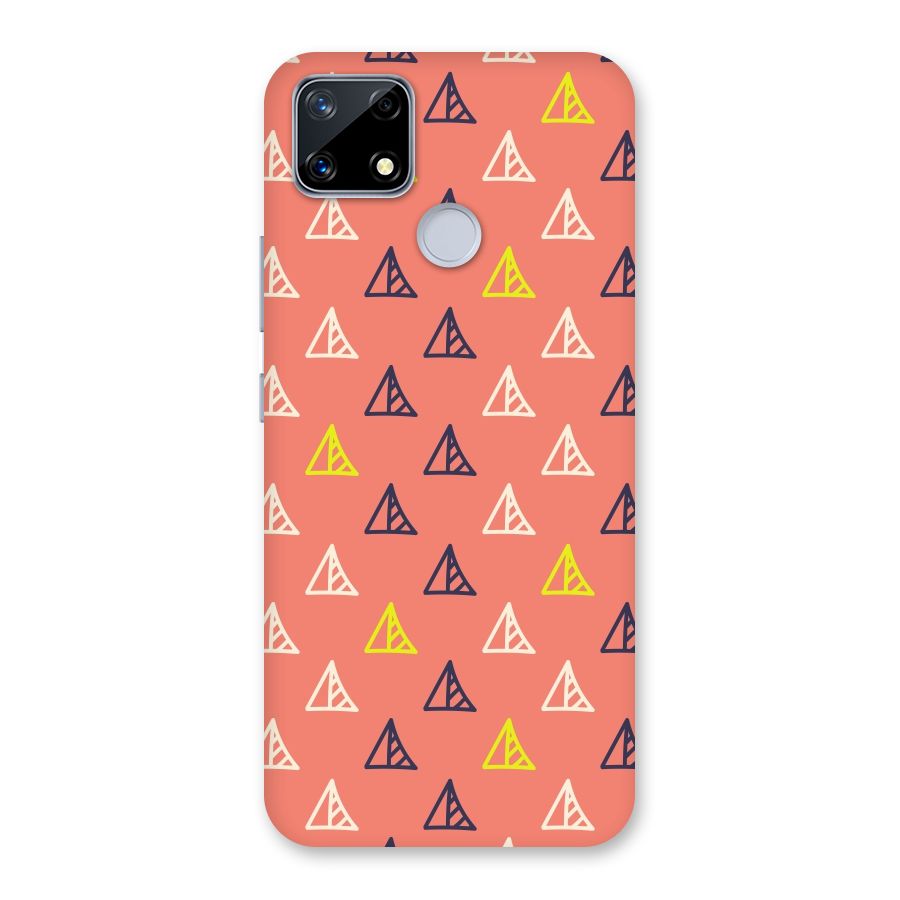 Triangular Boho Pattern Back Case for Realme Narzo 20