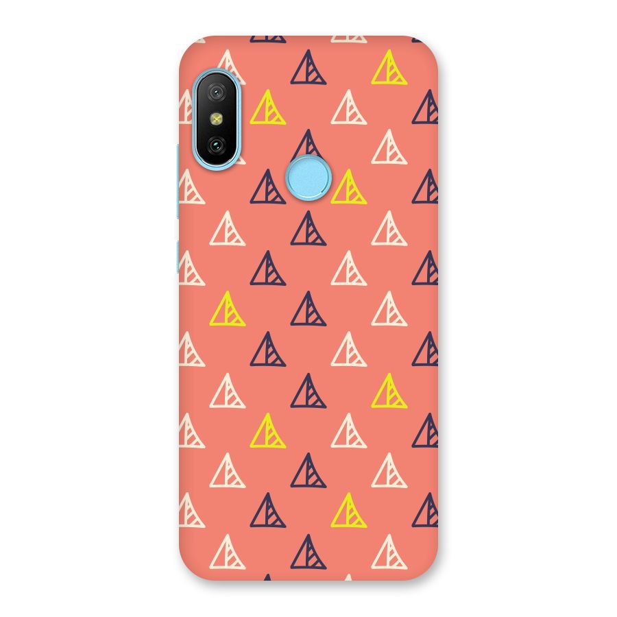 Triangular Boho Pattern Back Case for Redmi 6 Pro