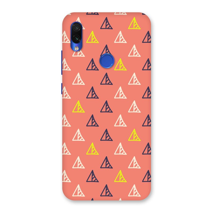 Triangular Boho Pattern Back Case for Redmi Note 7S