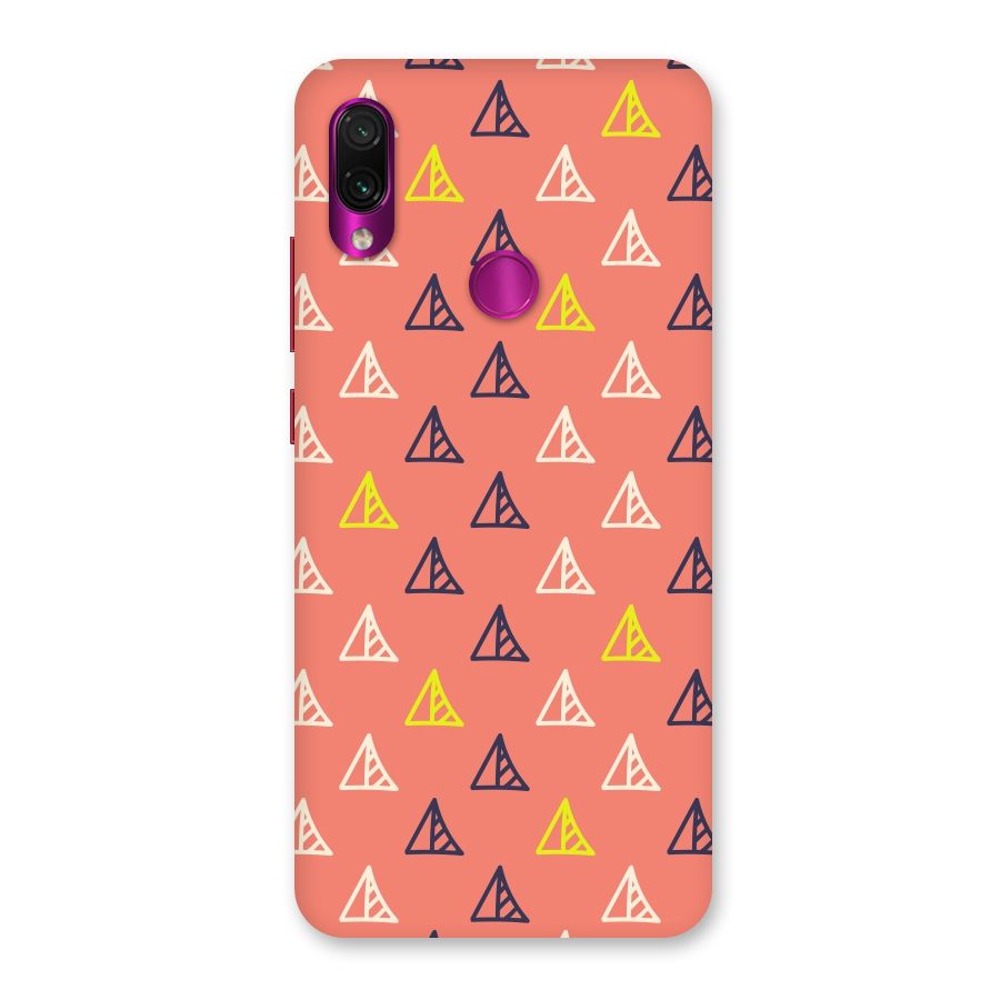 Triangular Boho Pattern Back Case for Redmi Note 7 Pro