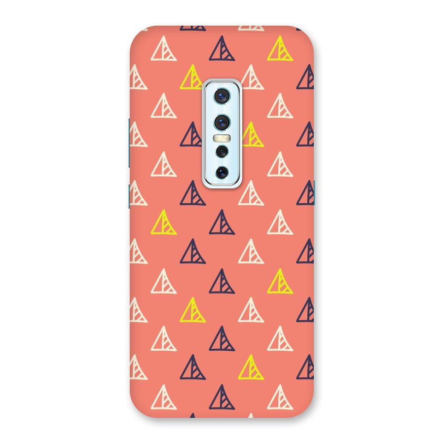 Triangular Boho Pattern Back Case for Vivo V17 Pro