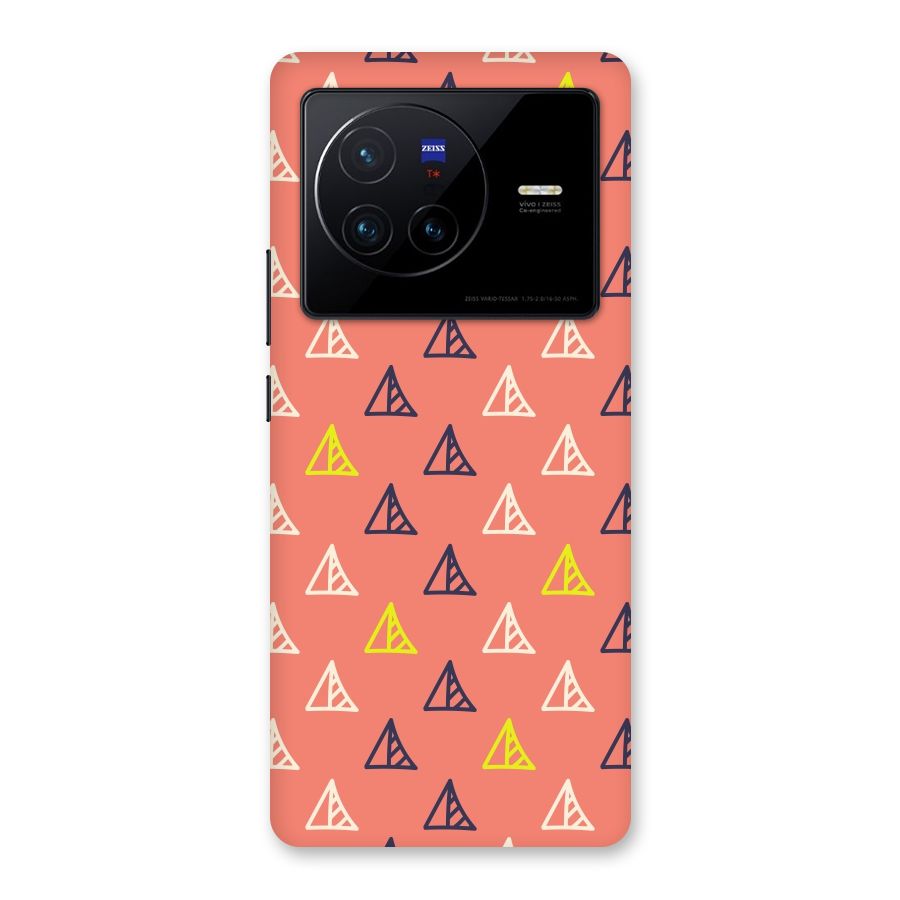 Triangular Boho Pattern Back Case for Vivo X80
