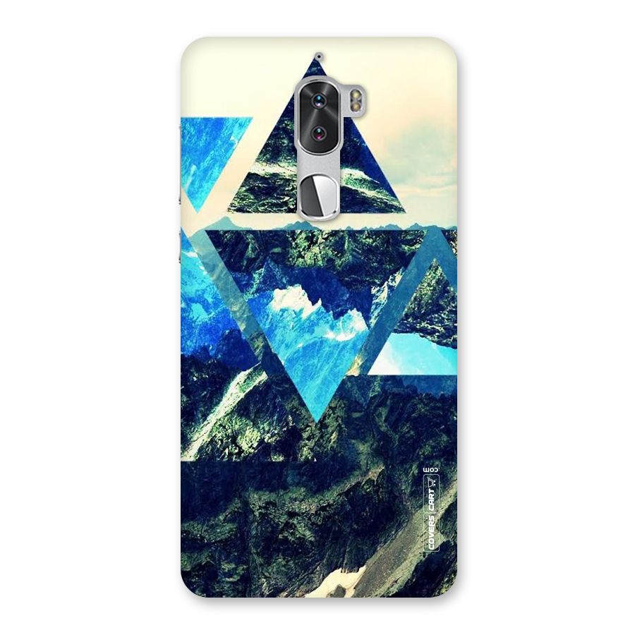Triangular View Back Case for Coolpad Cool 1