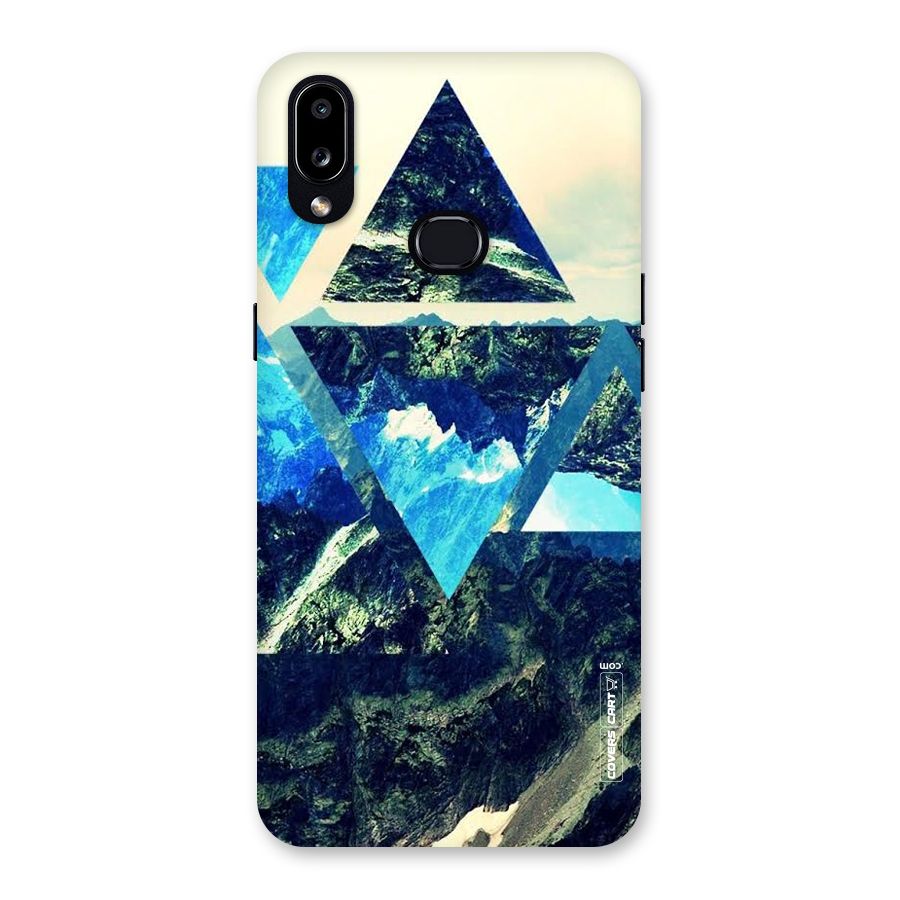 Triangular View Back Case for Galaxy A10s