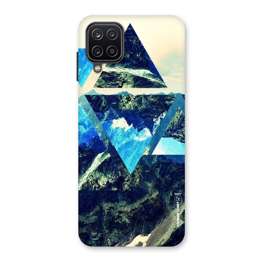 Triangular View Back Case for Galaxy A12