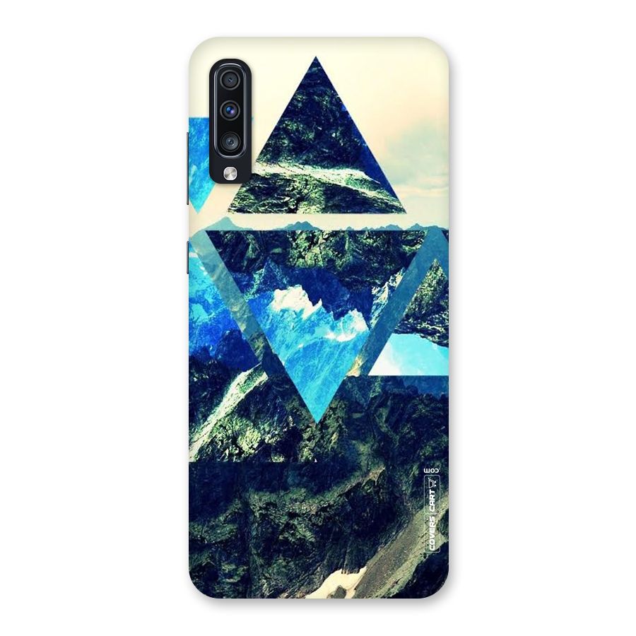 Triangular View Back Case for Galaxy A70