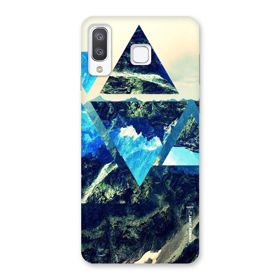Triangular View Back Case for Galaxy A8 Star