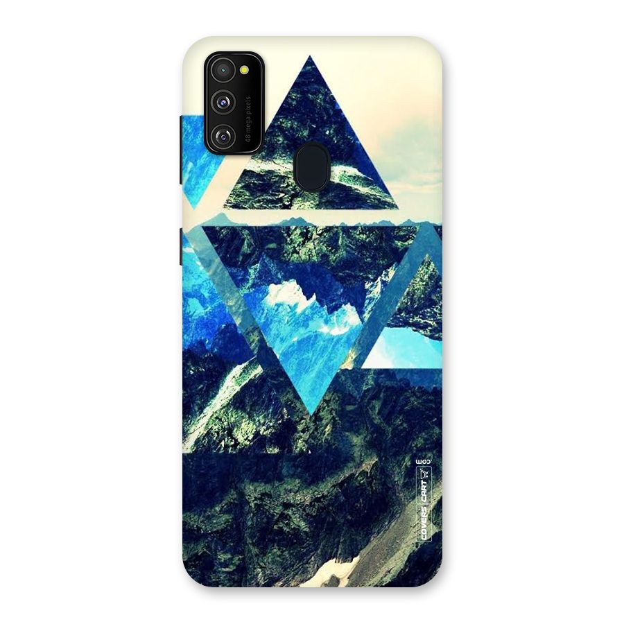 Triangular View Back Case for Galaxy M30s