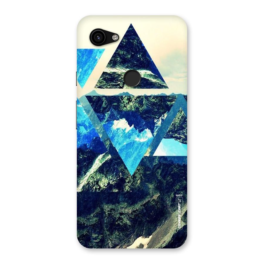 Triangular View Back Case for Google Pixel 3a XL
