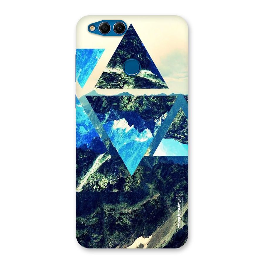 Triangular View Back Case for Honor 7X