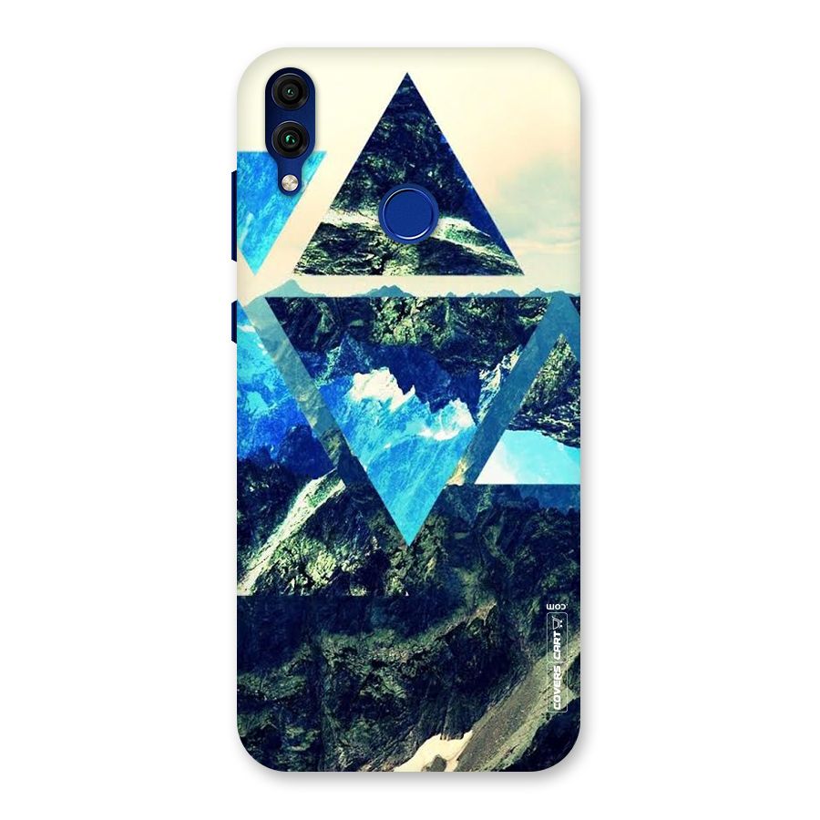 Triangular View Back Case for Honor 8C
