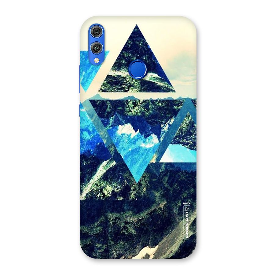 Triangular View Back Case for Honor 8X
