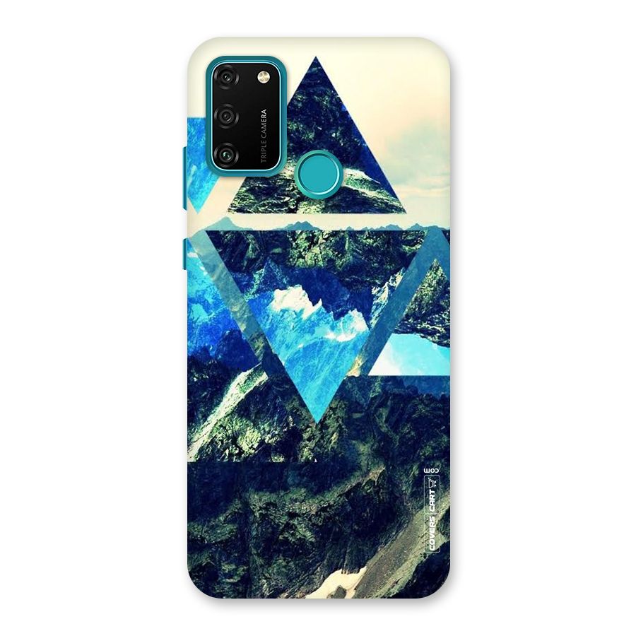 Triangular View Back Case for Honor 9A