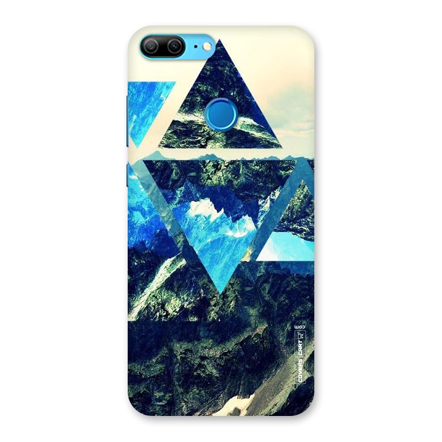 Triangular View Back Case for Honor 9 Lite