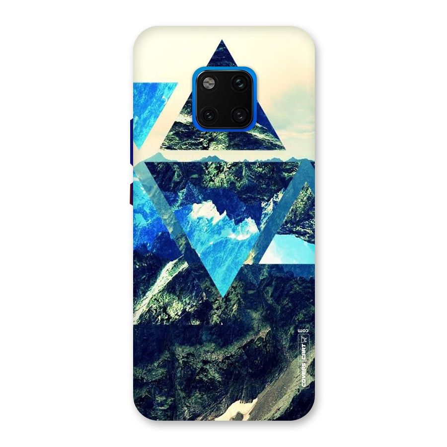 Triangular View Back Case for Huawei Mate 20 Pro