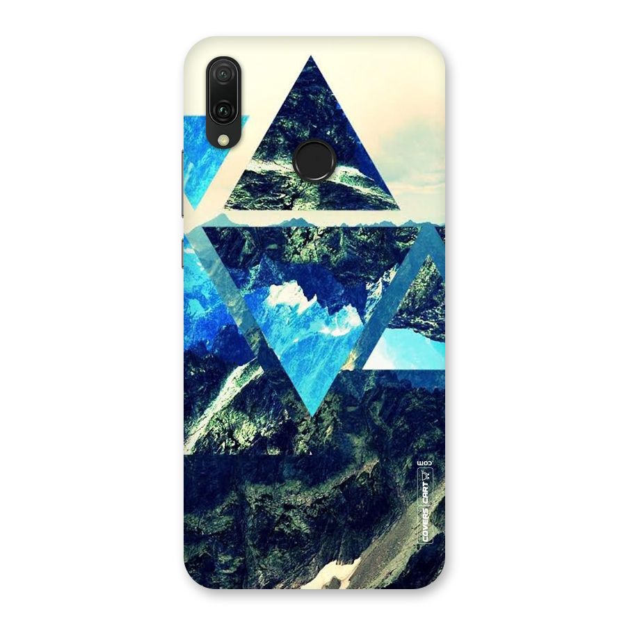 Triangular View Back Case for Huawei Y9 (2019)