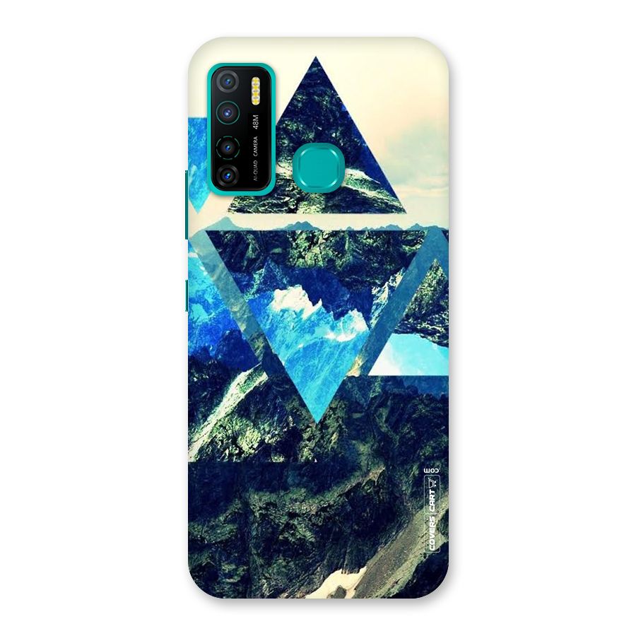 Triangular View Back Case for Infinix Hot 9 Pro