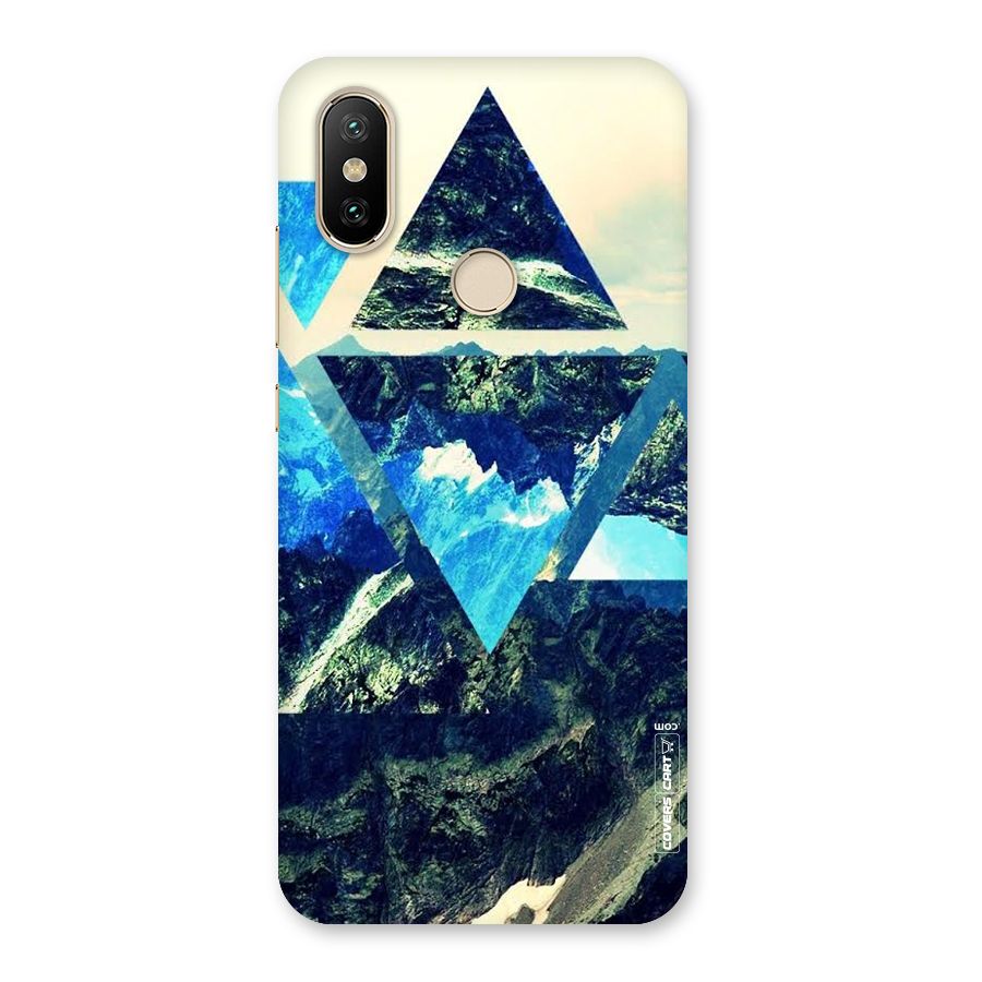Triangular View Back Case for Mi A2
