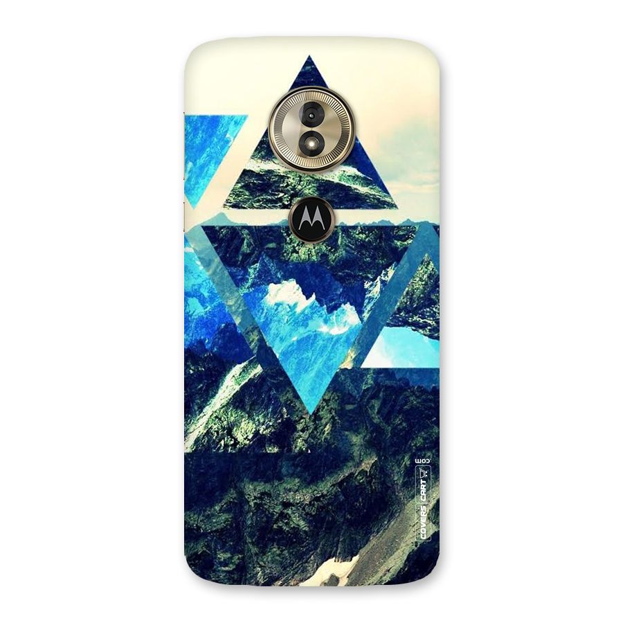 Triangular View Back Case for Moto G6 Play